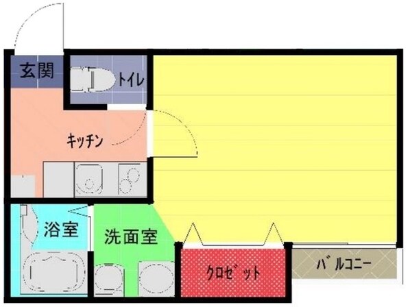 クオーレ春日部の物件間取画像